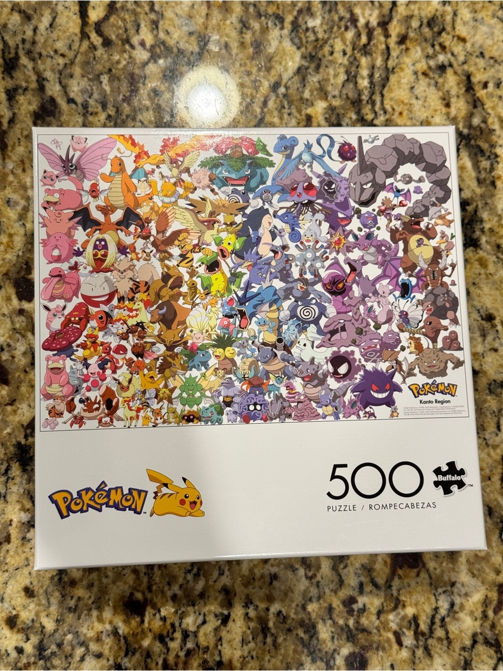 500 Piece Puzzle Pokemon Kanto 151 Generations Anime Cartoon Nintendo Characters